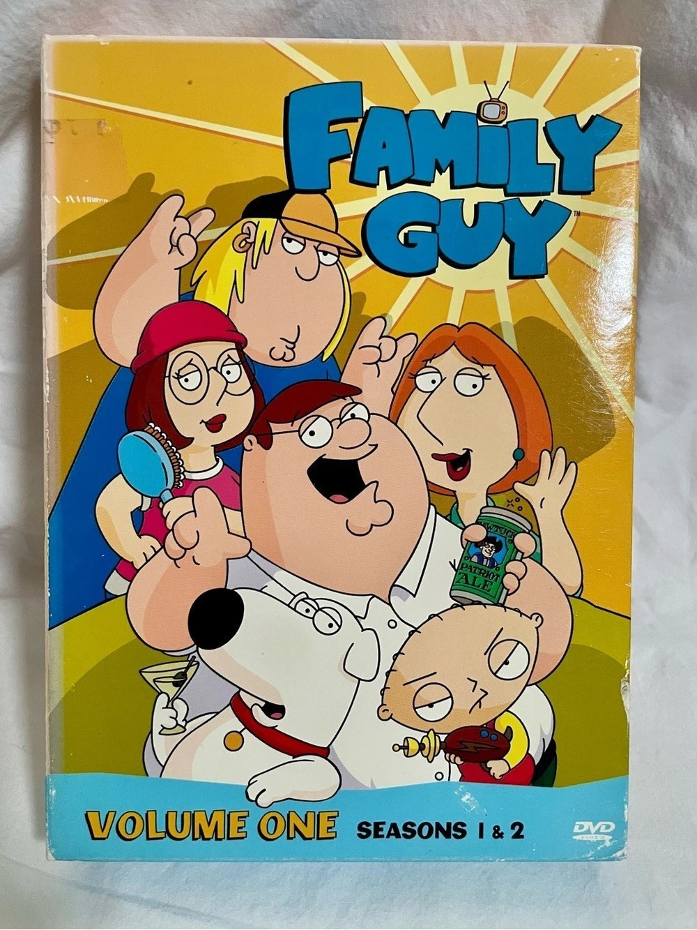 20th Century Fox Family Guy Volume One Seasons 1 & 2 DVD Box Set 4-Disc DVD Set
